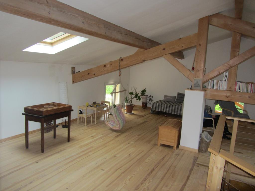 Les Cimes Bed & Breakfast Saint-Pierre-de-Riviere ภายนอก รูปภาพ